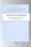 Tapa de Spirituality renewed