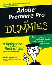 Tapa de Adobe Premiere Pro for Dummies