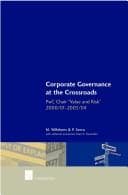 Tapa de Corporate governance at the crossroads