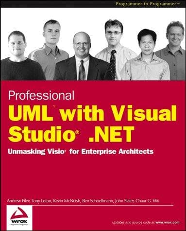Tapa de Professional UML with Visual Studio .NET