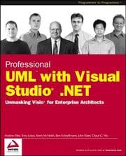 Tapa de Professional UML with Visual Studio .NET