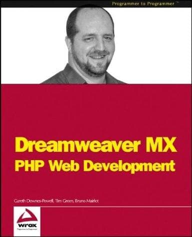 Tapa de Dreamweaver MX