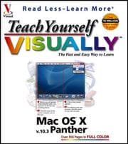 Tapa de Teach yourself visually Mac OS X v.10.3 Panther