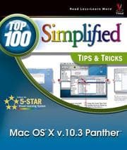 Tapa de Mac OS X v.10.3 Panther