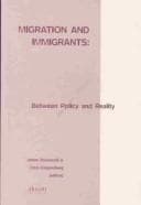 Tapa de Migration and immigrants: between policy and reality