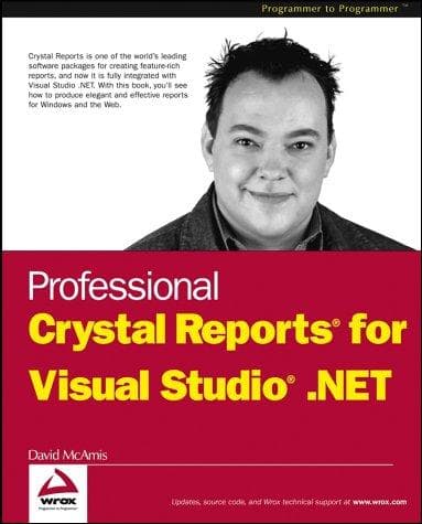 Tapa de Professional Crystal Reports for Visual Studio .NET (Programmer to Programmer)
