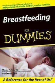 Tapa de Breastfeeding for dummies