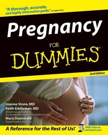 Tapa de Pregnancy for dummies