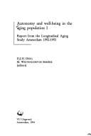 Tapa de Autonomy and Well-Being in the Aging Populationi