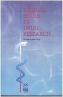 Tapa de Ethical Issues in Drug Research