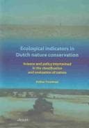 Tapa de Ecological indicators in Dutch nature conservation