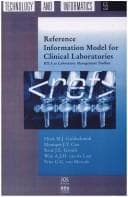 Tapa de Reference information model for clinical laboratories