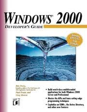 Tapa de Windows 2000 developer's guide