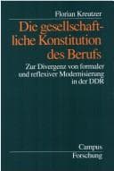 Tapa de Die gesellschaftliche Konstitution des Berufs