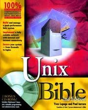 Tapa de Unix bible