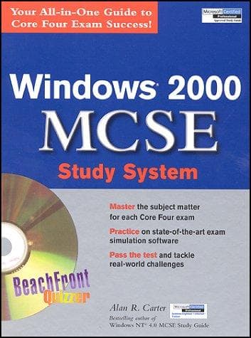 Tapa de Windows 2000 MCSE Study System