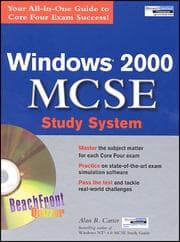 Tapa de Windows 2000 MCSE Study System