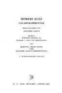 Tapa de Homers Ilias. Gesamtkommentar Auf der Grundlage der Ausgabe von Ameis-Hentze-Cau: Fasz. 1