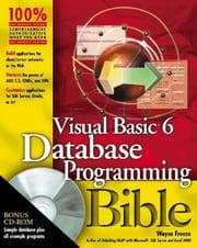 Tapa de Visual Basic 6 Database Programming Bible