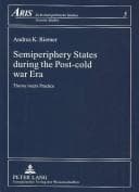 Tapa de Semiperiphery States During the Post-Cold War Era