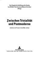 Tapa de Zwischen Trivialität und Postmoderne