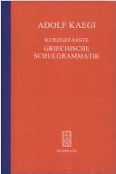 Tapa de Kurzgefasste Griechische Schulgrammatik.