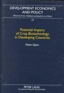 Tapa de Potential Impacts of Crop Biotechnology in Developing Countries (Development Economics and Policy, Bd. 17)