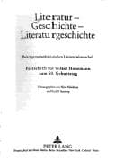 Tapa de Literatur - Geschichte - Literaturgeschichte