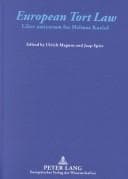 Tapa de European Tort Law