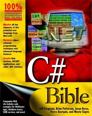 Tapa de C# Bible