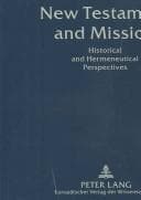 Tapa de New Testament and Mission