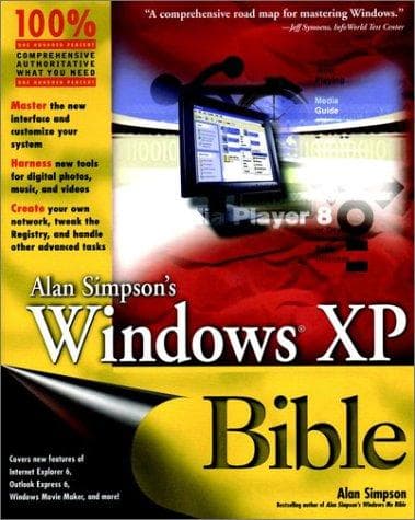 Tapa de Alan Simpson's Windows XP Bible