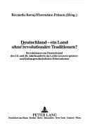 Tapa de Deutschland - ein Land ohne revolutionäre Traditionen?