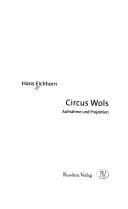 Tapa de Circus Wols. Aufnahme und Projektion