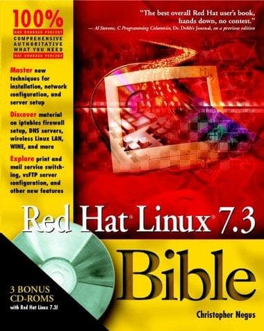 Tapa de Red Hat Linux 7.3 Bible