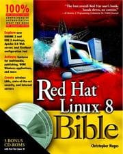 Tapa de Red Hat Linux 8 Bible
