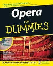 Tapa de Opera for dummies