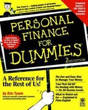 Tapa de Personal finance for dummies