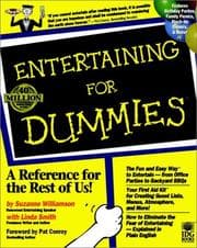 Tapa de Entertaining for dummies