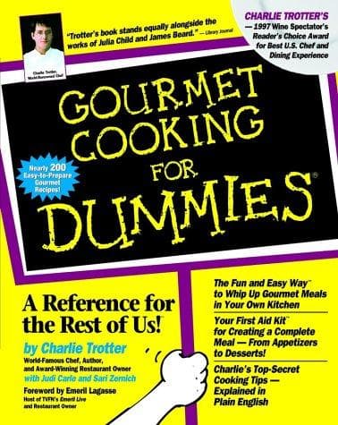 Tapa de Gourmet cooking for dummies