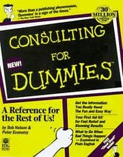 Tapa de Consulting for dummies