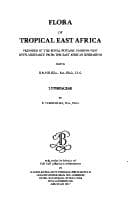 Tapa de Flora of Tropical East Africa - Lythraceae (1994) (Flora of Tropical East Africa)