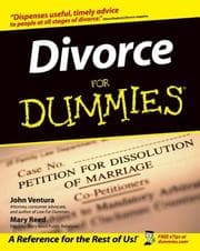 Tapa de Divorce for dummies
