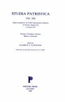 Tapa de Studia Patristica. Vol. XIX -- Historica, Theologica, Gnostica, Biblica et Apocrypha