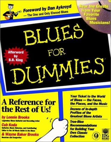 Tapa de Blues for dummies