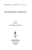 Tapa de Lire Descartes Aujourd'hui