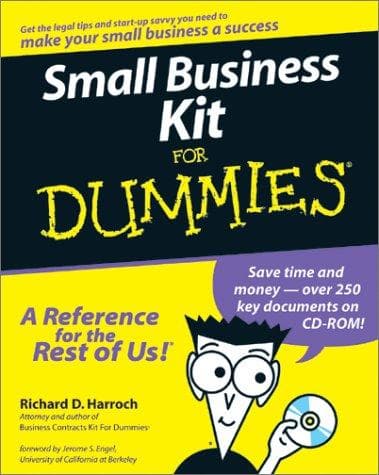 Tapa de Small business kit for dummies