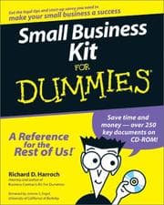 Tapa de Small business kit for dummies