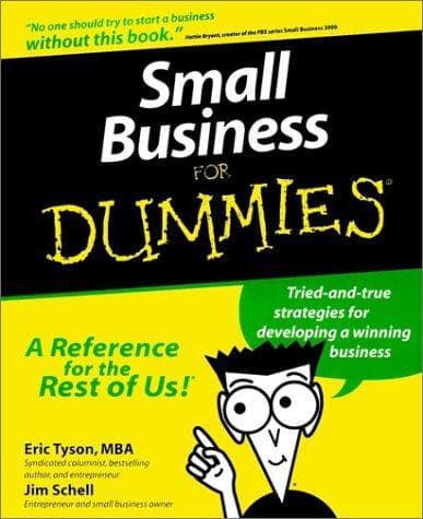 Tapa de Small business for dummies