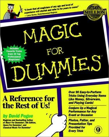 Tapa de Magic for dummies